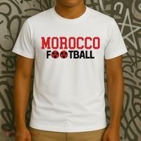 Morocco International Futbol Team Soccer T-Shirt thumb 3