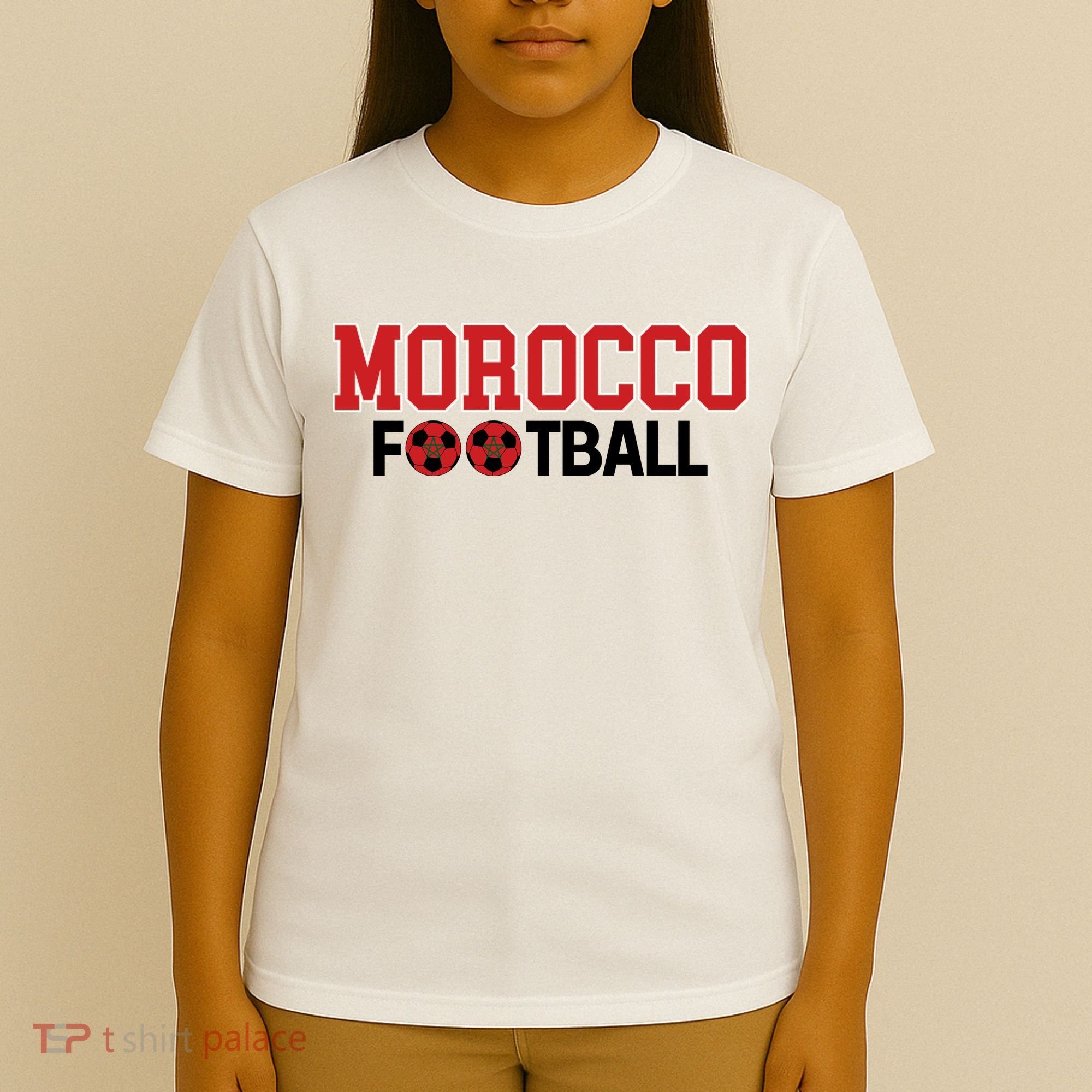 Morocco International Futbol Team Soccer T-Shirt