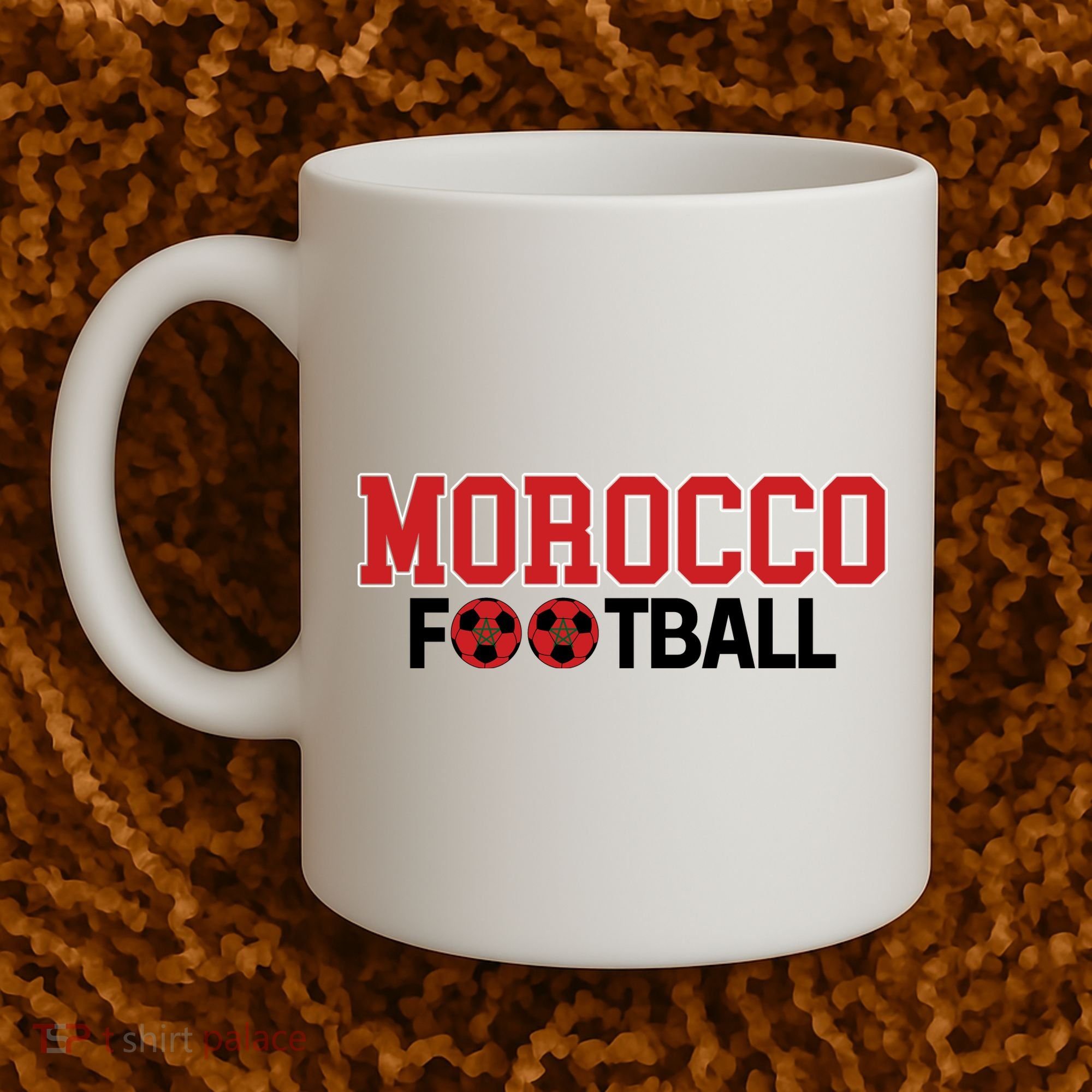 Morocco International Futbol Team Soccer Coffee Mug
