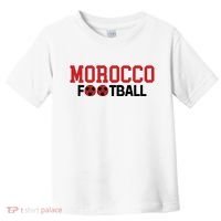 Morocco International Futbol Team Soccer Toddler T-Shirt thumb 0