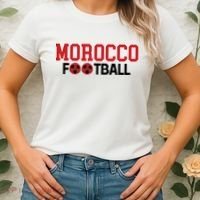 Morocco International Futbol Team Soccer Women's T-Shirt thumb 2
