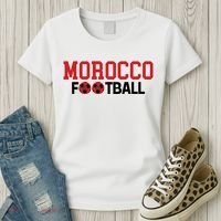 Morocco International Futbol Team Soccer Women's T-Shirt thumb 3