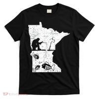 Minnesota Ice Fishing Love Minnesota Fishing T-Shirt thumb 0