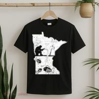 Minnesota Ice Fishing Love Minnesota Fishing T-Shirt thumb 2