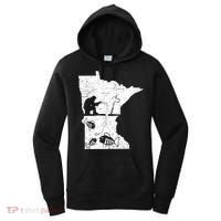 Minnesota Ice Fishing Love Minnesota Fishing Women's Hoodie thumb 0