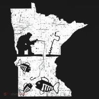 Minnesota Ice Fishing Love Minnesota Fishing Women's Hoodie thumb 2
