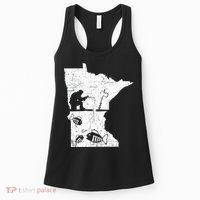 Minnesota Ice Fishing Love Minnesota Fishing Women's Tank Top thumb 0