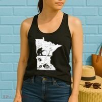 Minnesota Ice Fishing Love Minnesota Fishing Women's Tank Top thumb 2