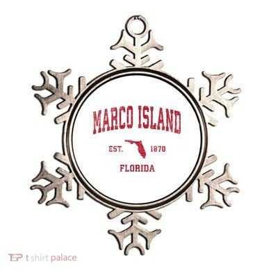 Marco Island Florida Fl Vintage Sports Ornament