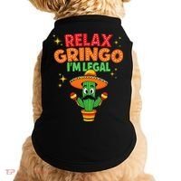 Mexican Immigrant Funny Mexican Women Doggie Tank thumb 0