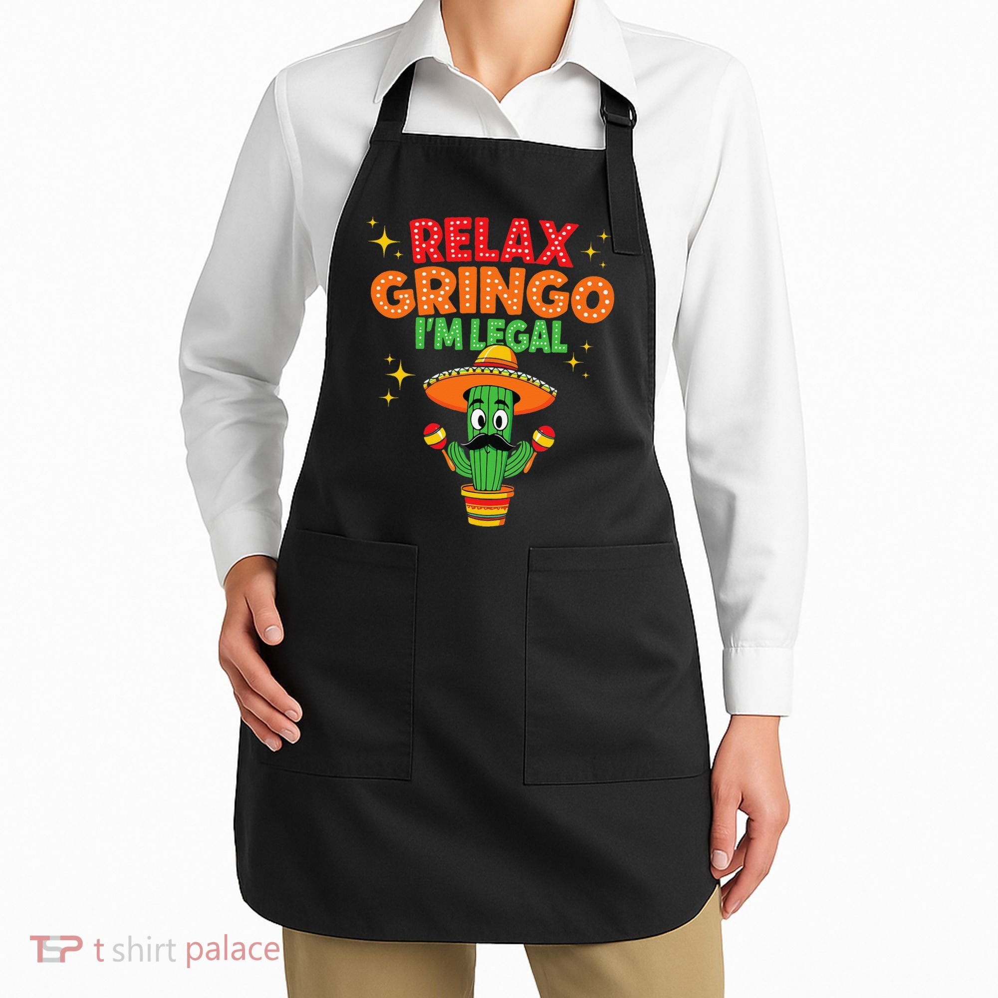 Mexican Immigrant Funny Mexican Women Apron