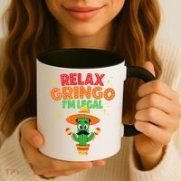 Mexican Immigrant Funny Mexican Women Coffee Mug thumb 3