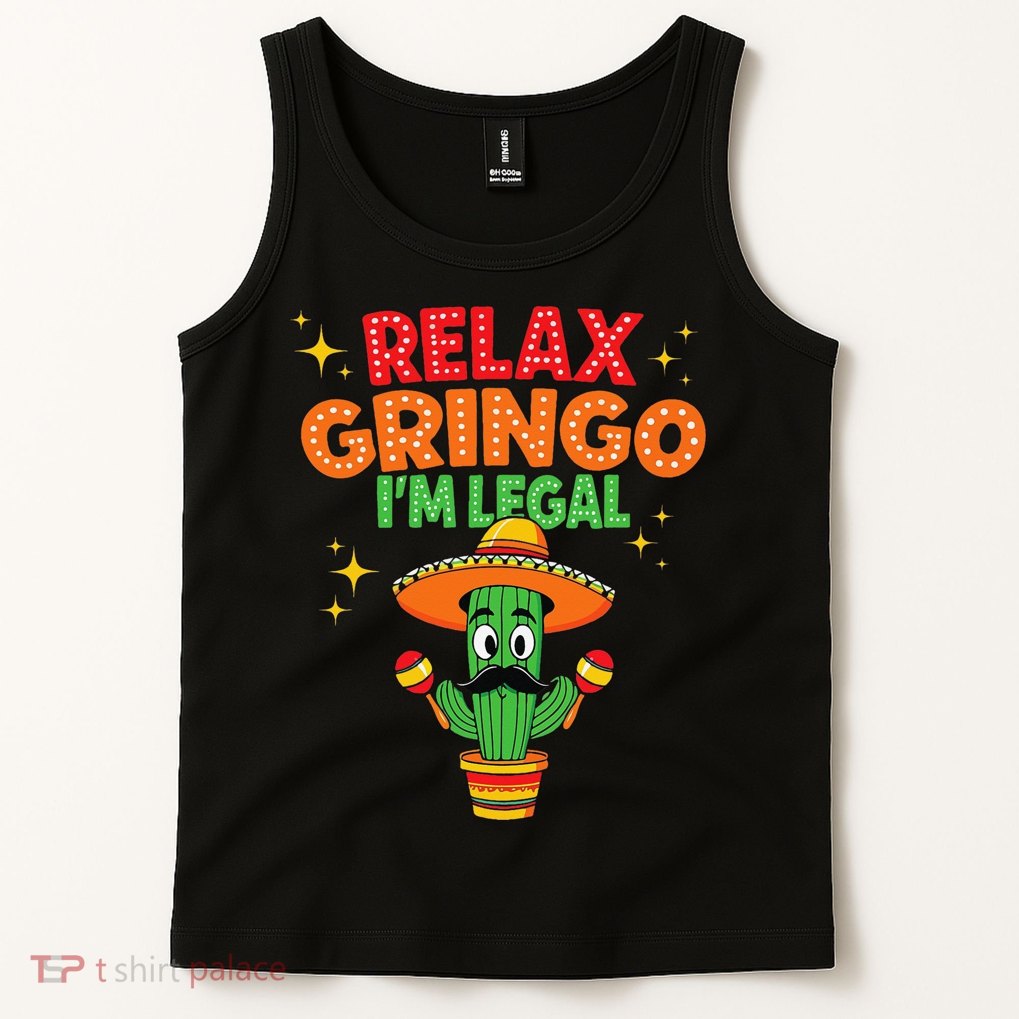 Mexican Immigrant Funny Mexican Women Tank Top