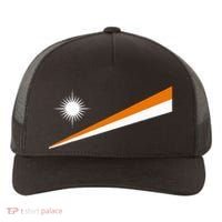 Marshall Islands Flag Majuro Yupoong Adult 5-Panel Trucker Hat thumb 0