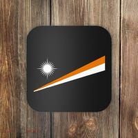 Marshall Islands Flag Majuro Coaster thumb 0