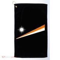 Marshall Islands Flag Majuro Golf Towel thumb 0