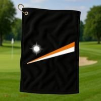 Marshall Islands Flag Majuro Golf Towel thumb 1