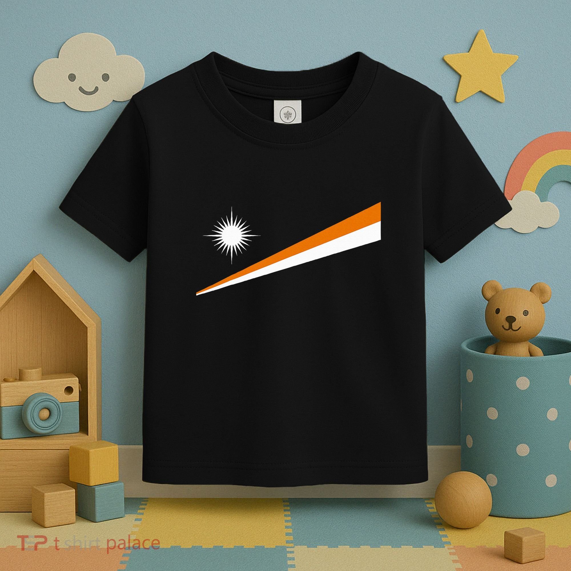 Marshall Islands Flag Majuro Toddler T-Shirt