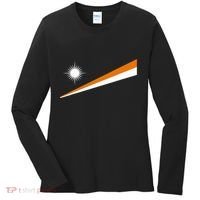 Marshall Islands Flag Majuro Women's Long Sleeve Shirt thumb 0
