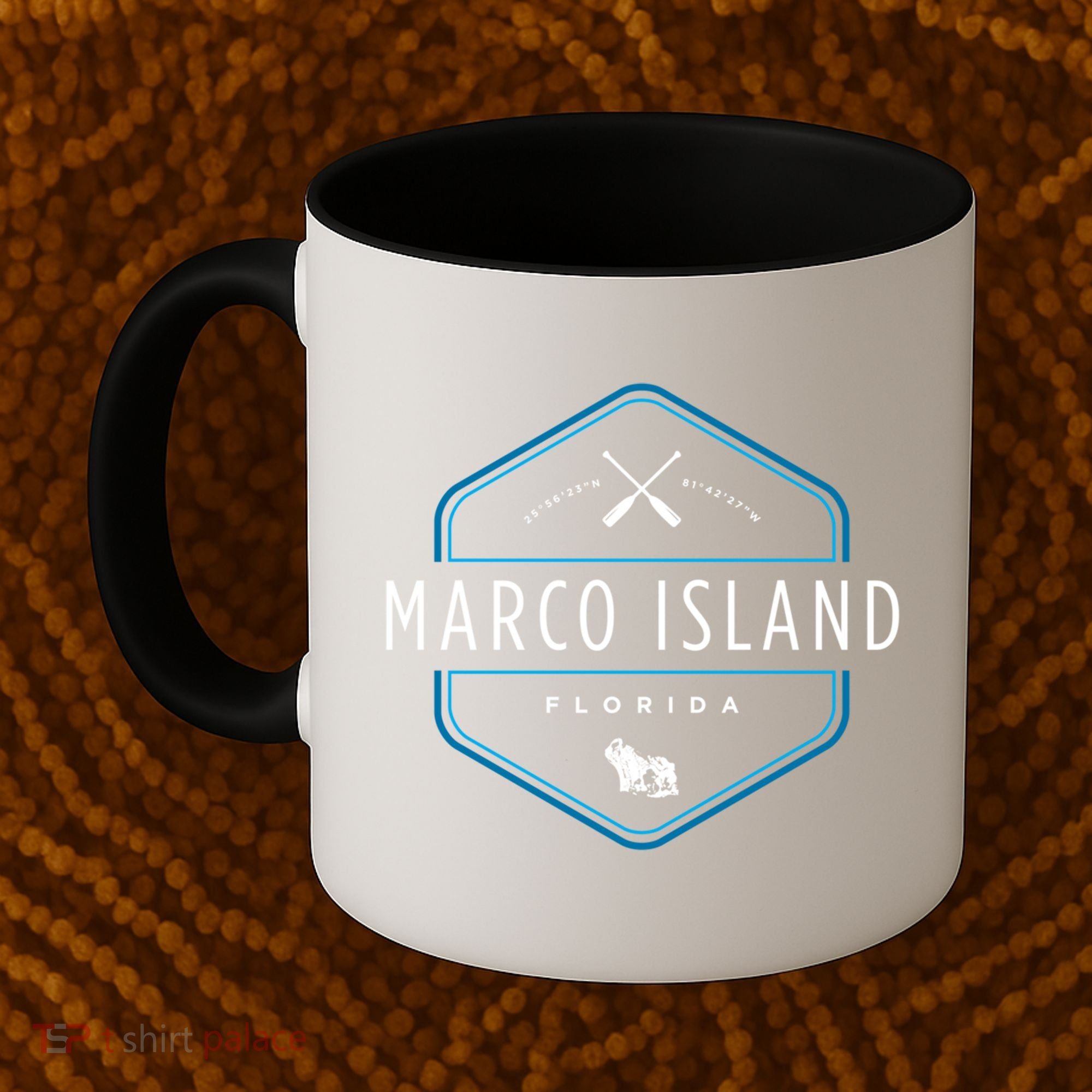 Marco Island Florida Beach Graphic Cool Gift Coffee Mug