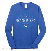 Marco Island Florida Beach Graphic Cool Gift Long Sleeve Shirt thumb 0
