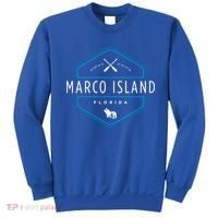 Marco Island Florida Beach Graphic Cool Gift Sweatshirt thumb 0