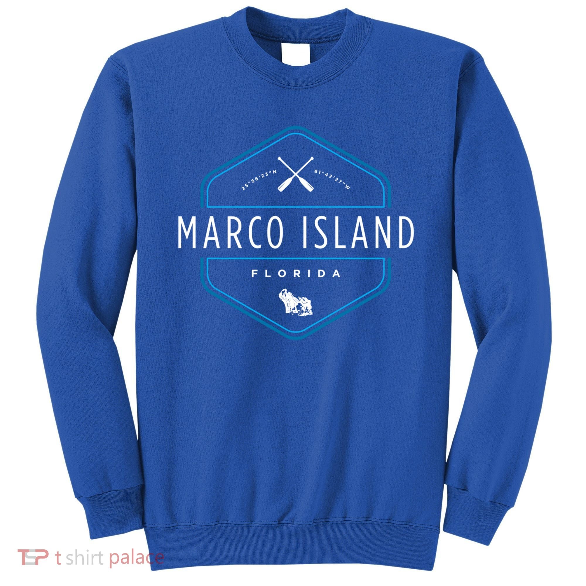 Marco Island Florida Beach Graphic Cool Gift Sweatshirt