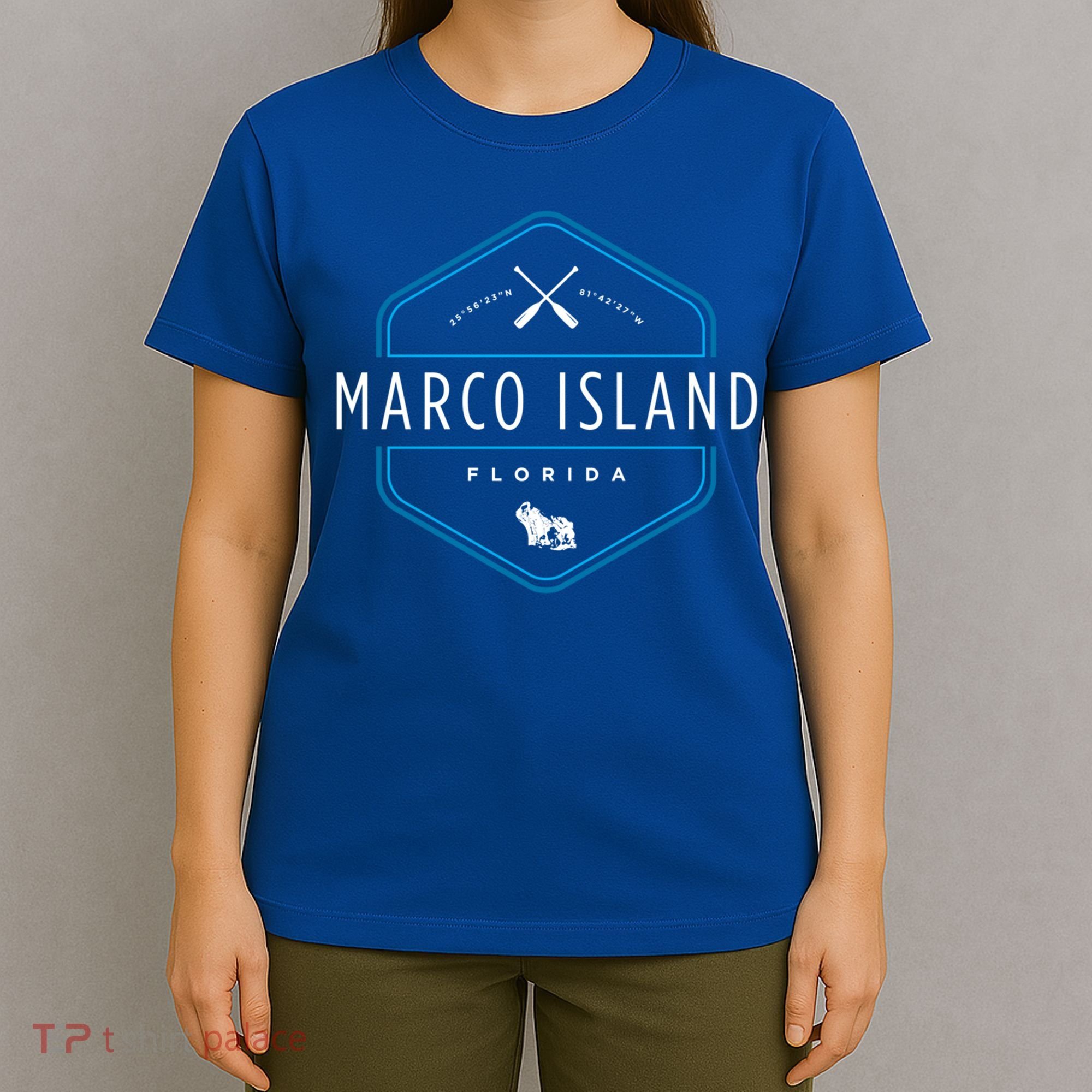 Marco Island Florida Beach Graphic Cool Gift T-Shirt