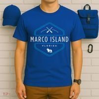 Marco Island Florida Beach Graphic Cool Gift T-Shirt thumb 6
