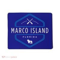 Marco Island Florida Beach Graphic Cool Gift Mousepad thumb 0