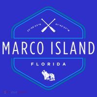 Marco Island Florida Beach Graphic Cool Gift Mousepad thumb 1
