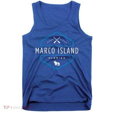 Marco Island Florida Beach Graphic Cool Gift Tank Top