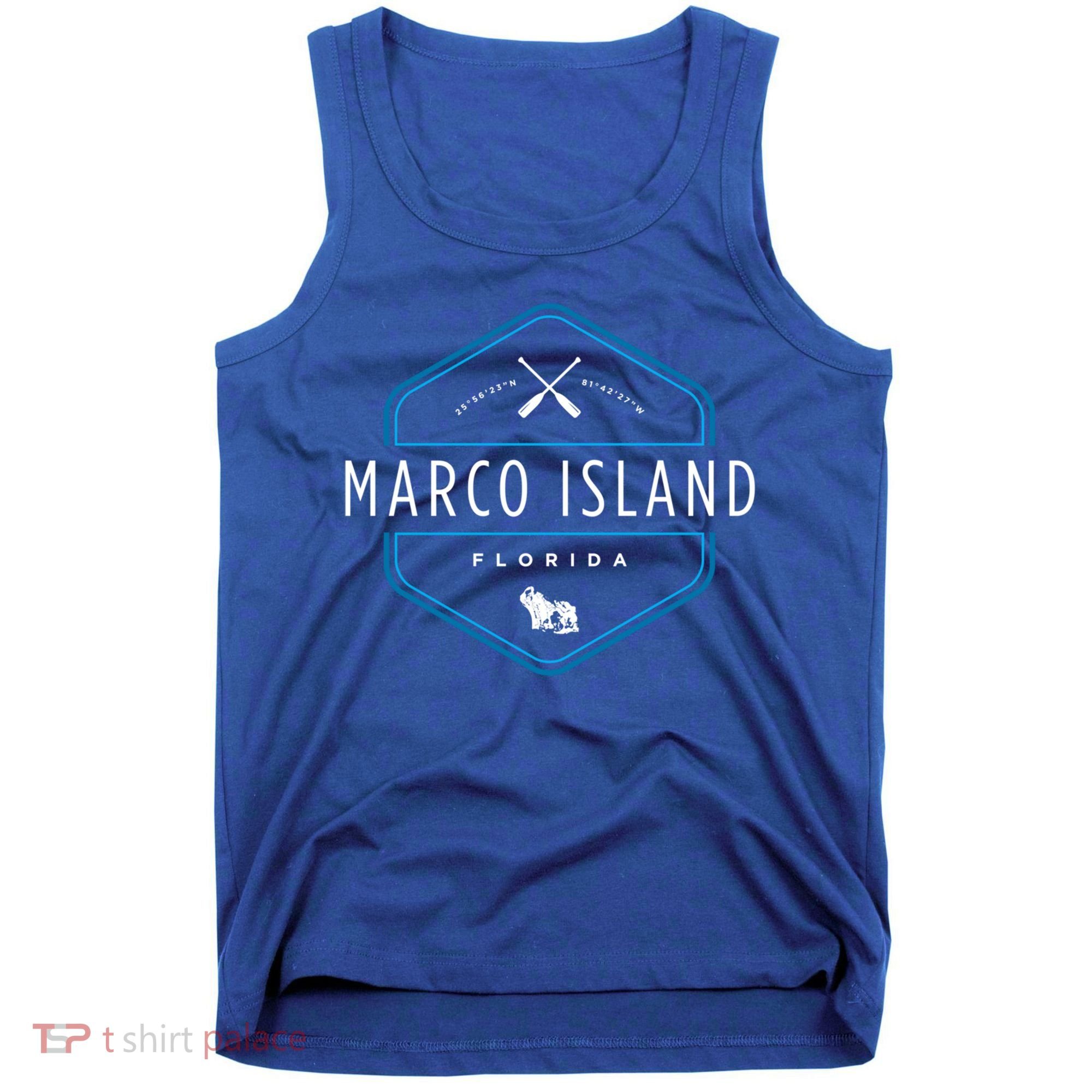 Marco Island Florida Beach Graphic Cool Gift Tank Top