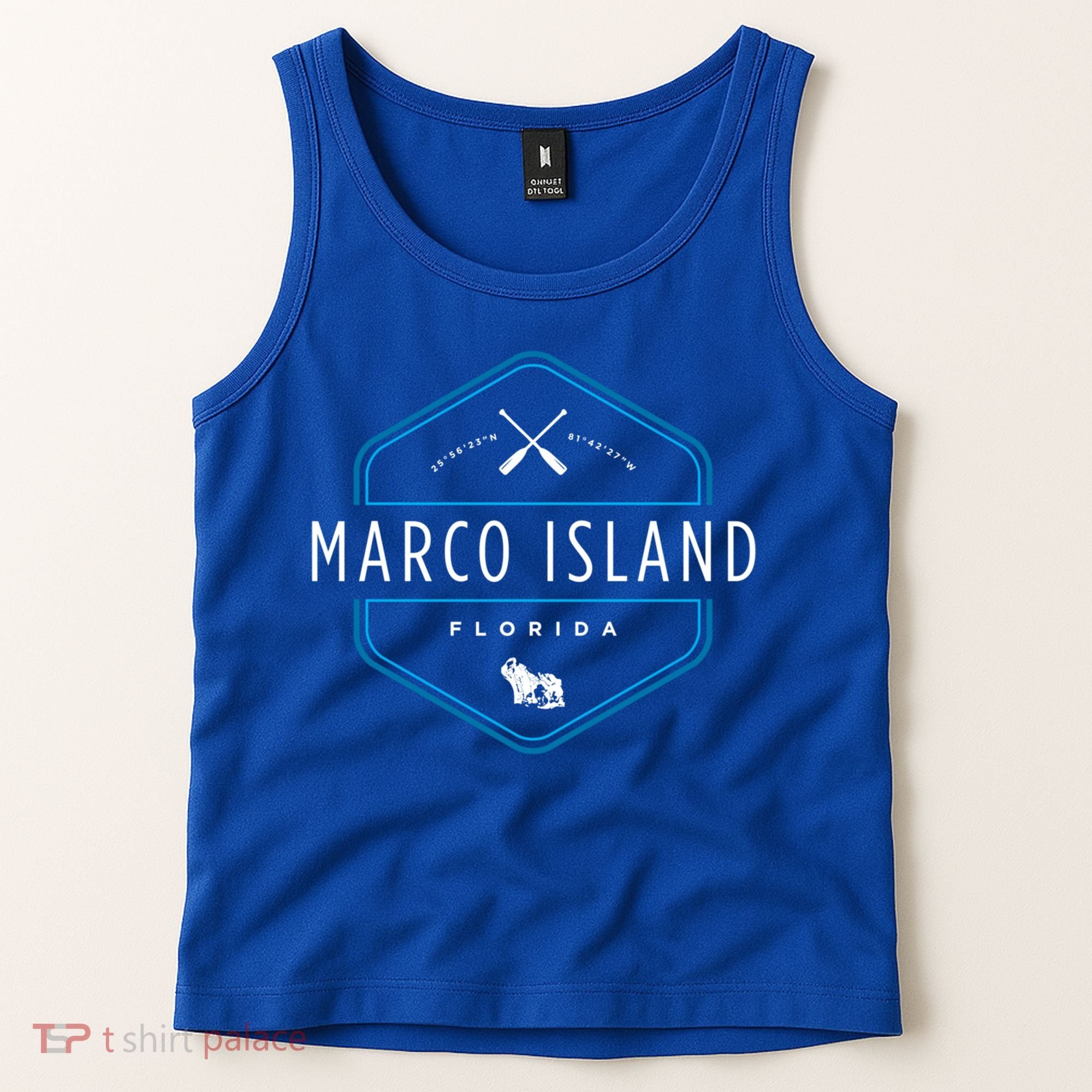 Marco Island Florida Beach Graphic Cool Gift Tank Top
