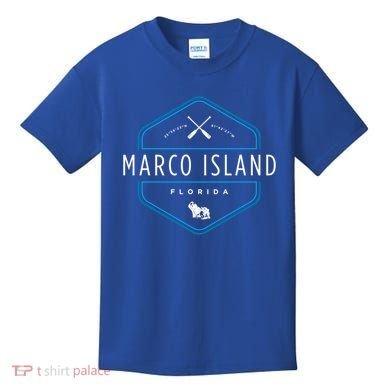 Marco Island Florida Beach Graphic Cool Gift Kids T-Shirt
