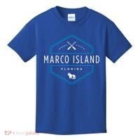 Marco Island Florida Beach Graphic Cool Gift Kids T-Shirt thumb 0
