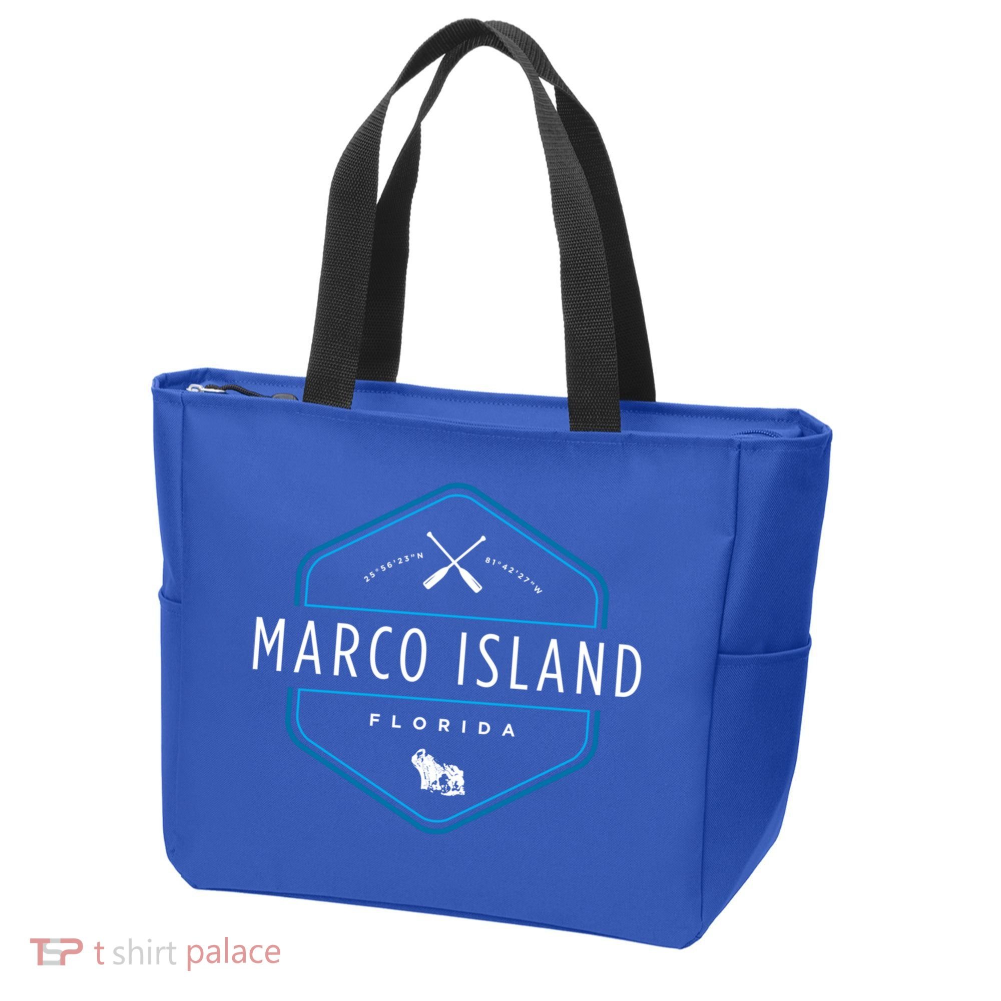 Marco Island Florida Beach Graphic Cool Gift Tote Bag