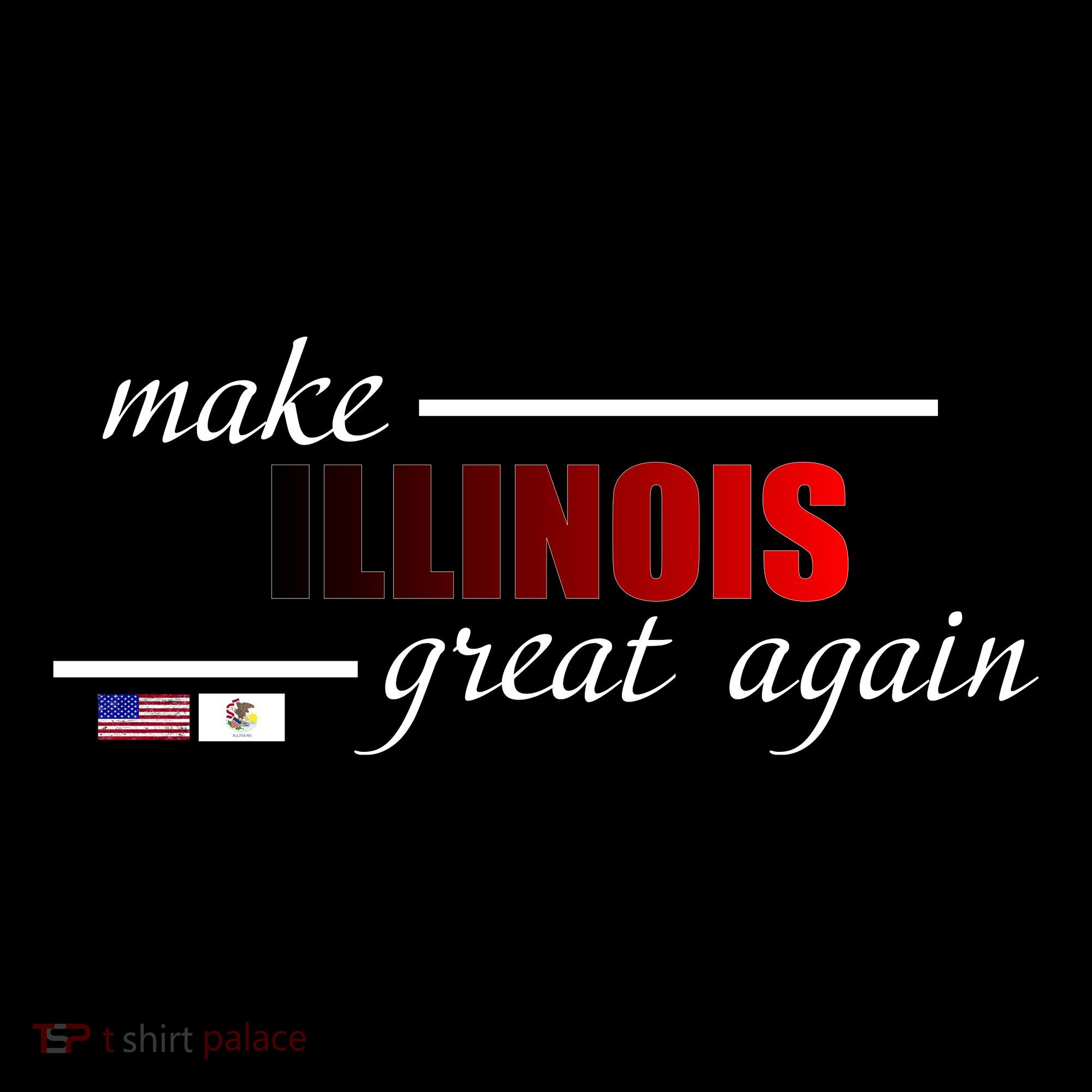 Make Illinois Great Again Toddler Hoodie