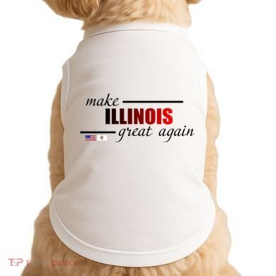 Make Illinois Great Again Doggie Tank
