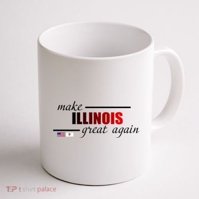 Make Illinois Great Again Coffee Mug back