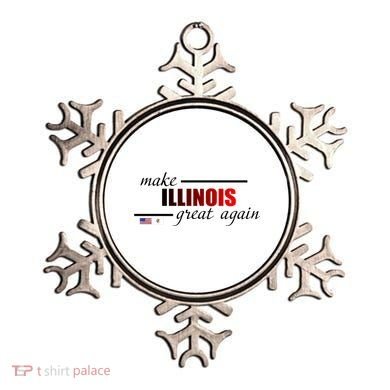 Make Illinois Great Again Ornament