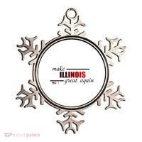 Make Illinois Great Again Ornament thumb 0