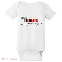 Make Illinois Great Again Baby Bodysuit thumb 0