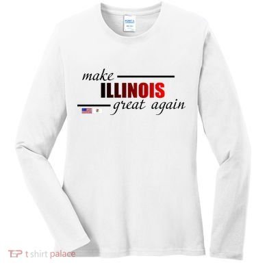 Make Illinois Great Again Women's Long Sleeve Shirt