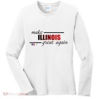 Make Illinois Great Again Women's Long Sleeve Shirt thumb 0