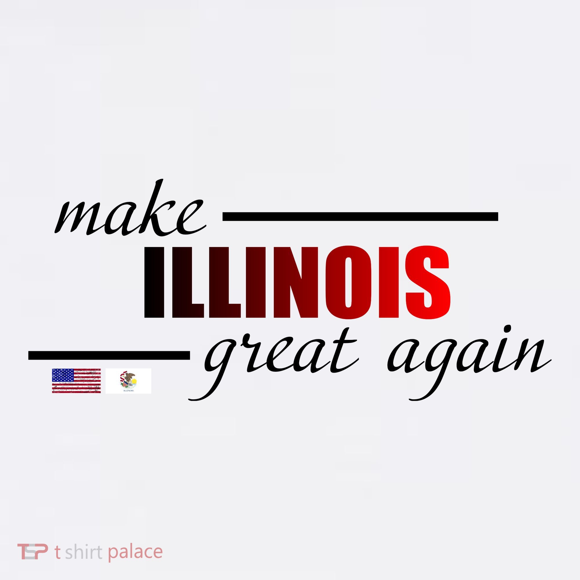 Make Illinois Great Again Women's Long Sleeve Shirt