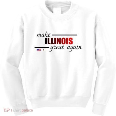 Make Illinois Great Again Kids Sweatshirt