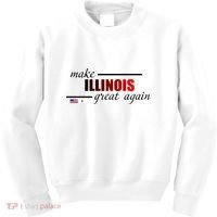 Make Illinois Great Again Kids Sweatshirt thumb 0