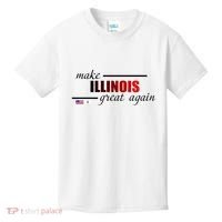 Make Illinois Great Again Kids T-Shirt thumb 0