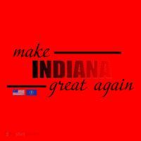 Make Indiana Great Again Santa Hat thumb 1
